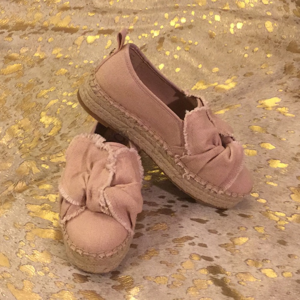 Sam Edelman Cabrera slip on platform canvas shoes